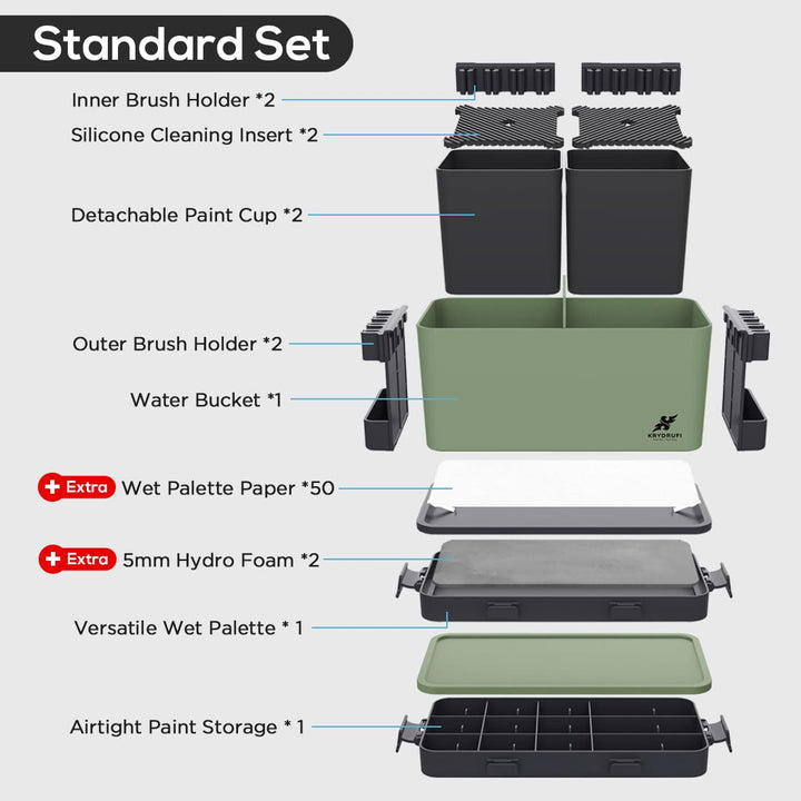 #KRYDRUFI ART BOX#ALL - IN - ONE MODULAR#